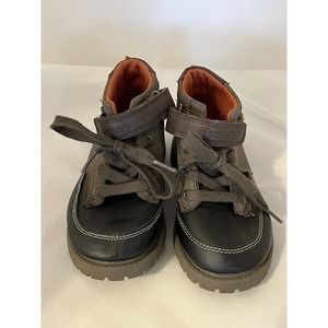 CARTER’S Unisex Child Size 12 Lace‎ Up Hook Loop Boots PECS-CR Shoe
